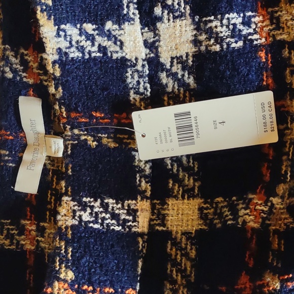 Favorite Daughter plaid mini skirt